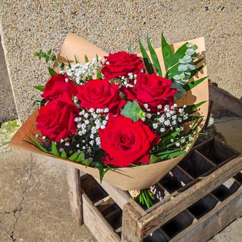 Bouquet de Roses Rouges