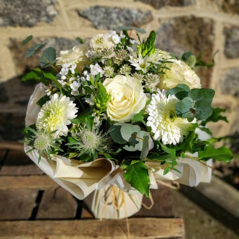 Bouquet Bulle Blanc