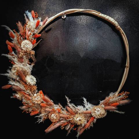 Couronne Murale Orange